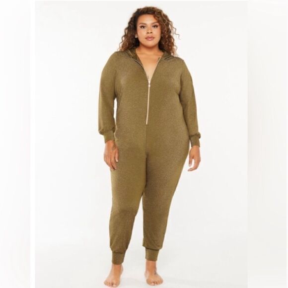 NWT Savage X Fenty Sleep and Shine Plus Size Onsie Jumpsuit - Picture 2 of 9